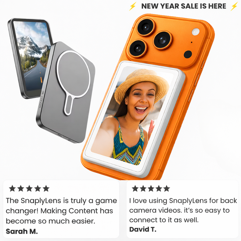 Magnetic Selfie Monitor Screen